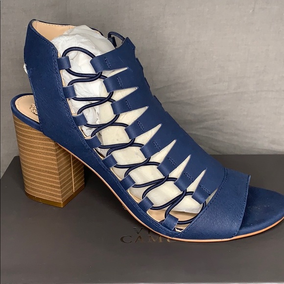 Vince Camuto Grey-Blue Heels - Picture 2 of 4